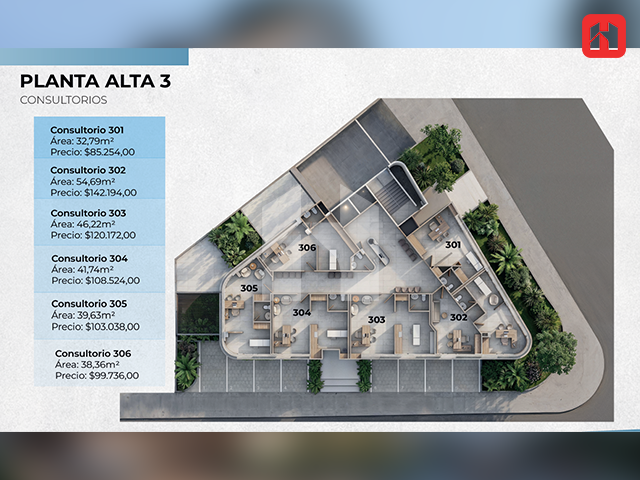 Vendo Oficinas y Consultorios en Cuenca – Sector Av. Paucarbamba (OF4073)